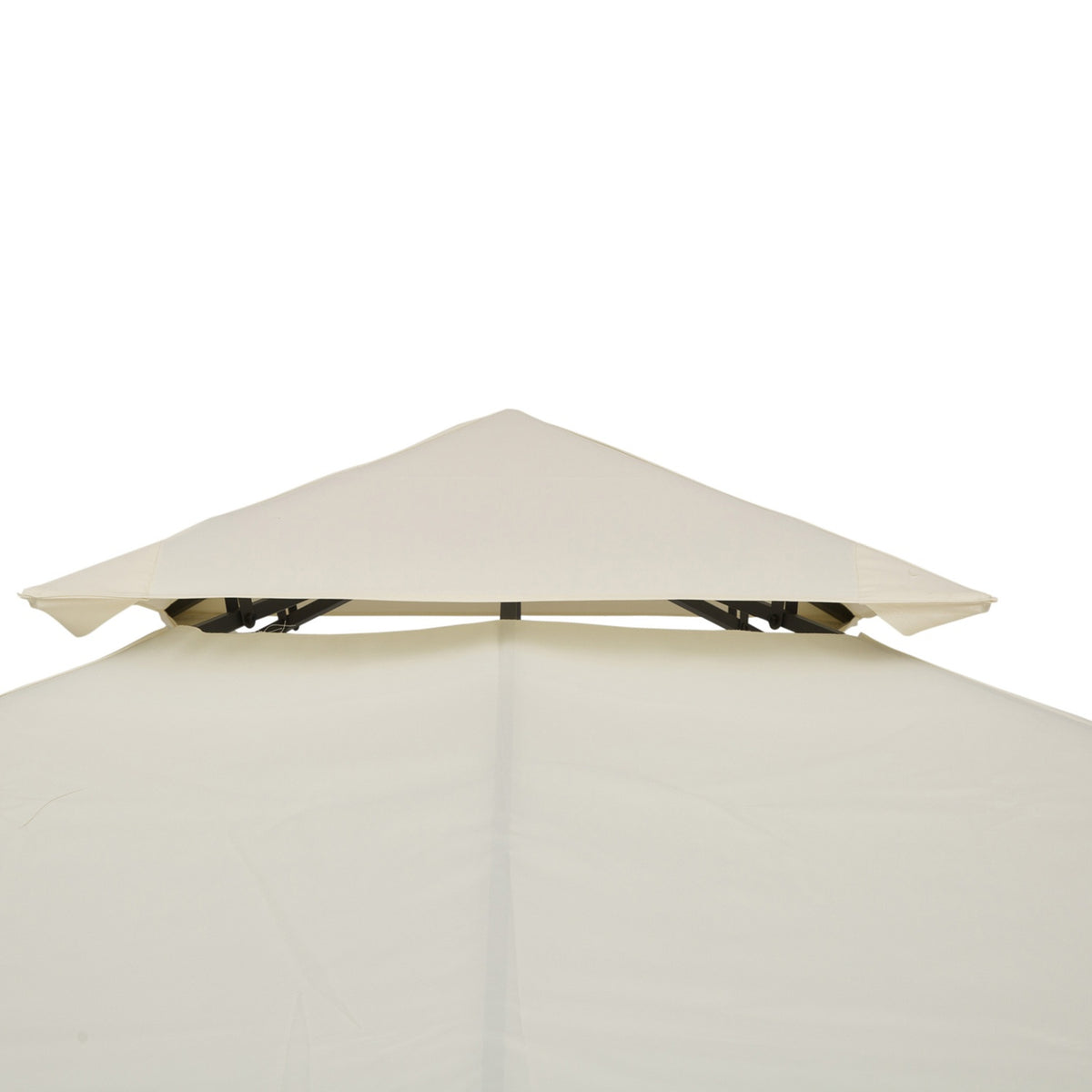 Náhradní střecha pro kovový altán, 3x3M, krémový polyester