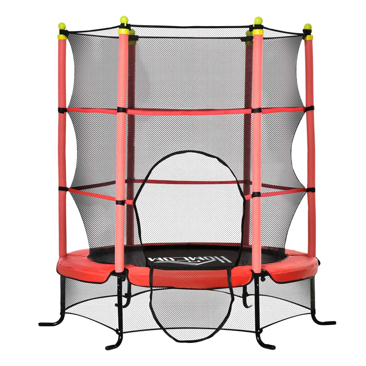 Mini zahradní trampolína s ochrannou sítí, Ø163 cm, do 50 kg