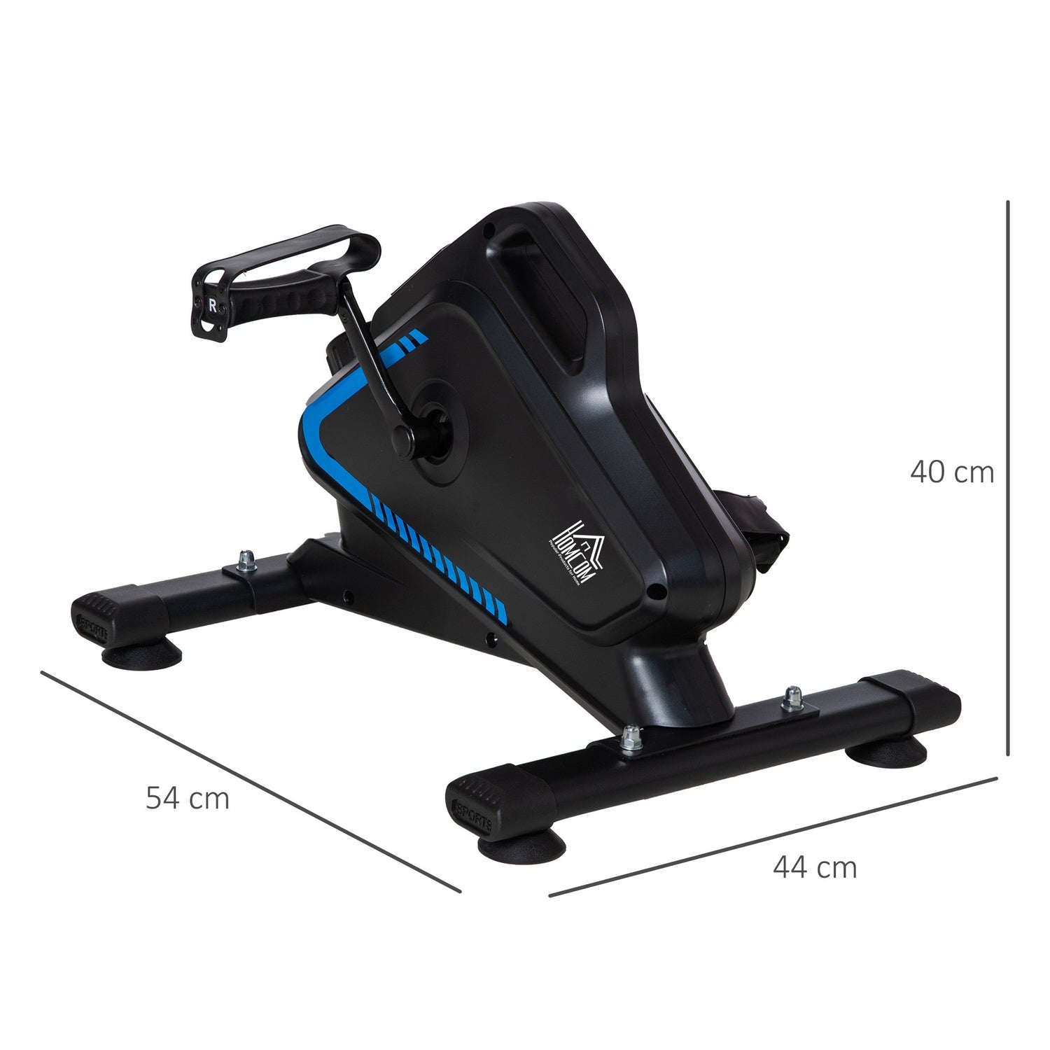 Mini motionscykel med 5 motståndsnivåer, LCD-skärm