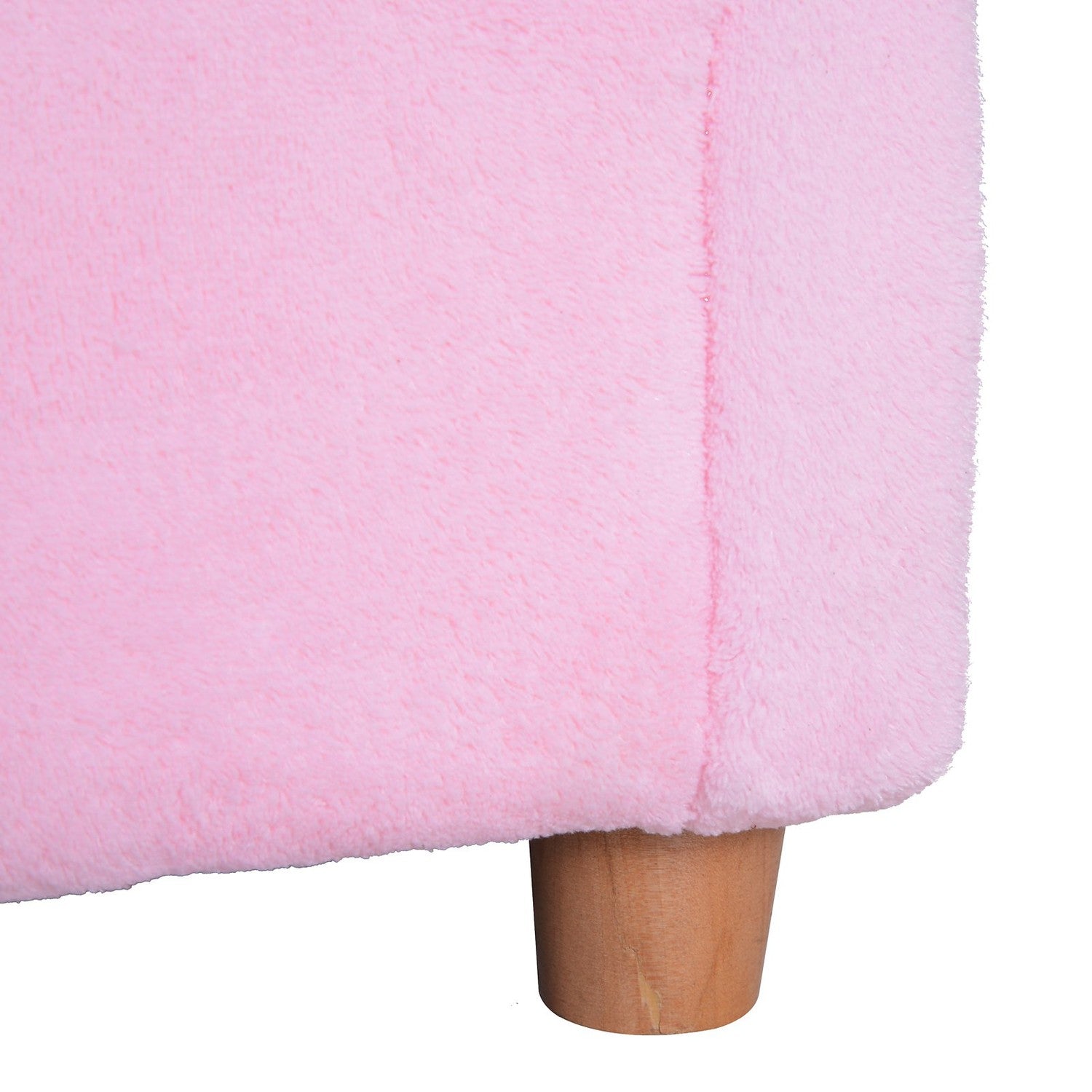 Rosa mini schäslong för barn – Snygg och bekväm
