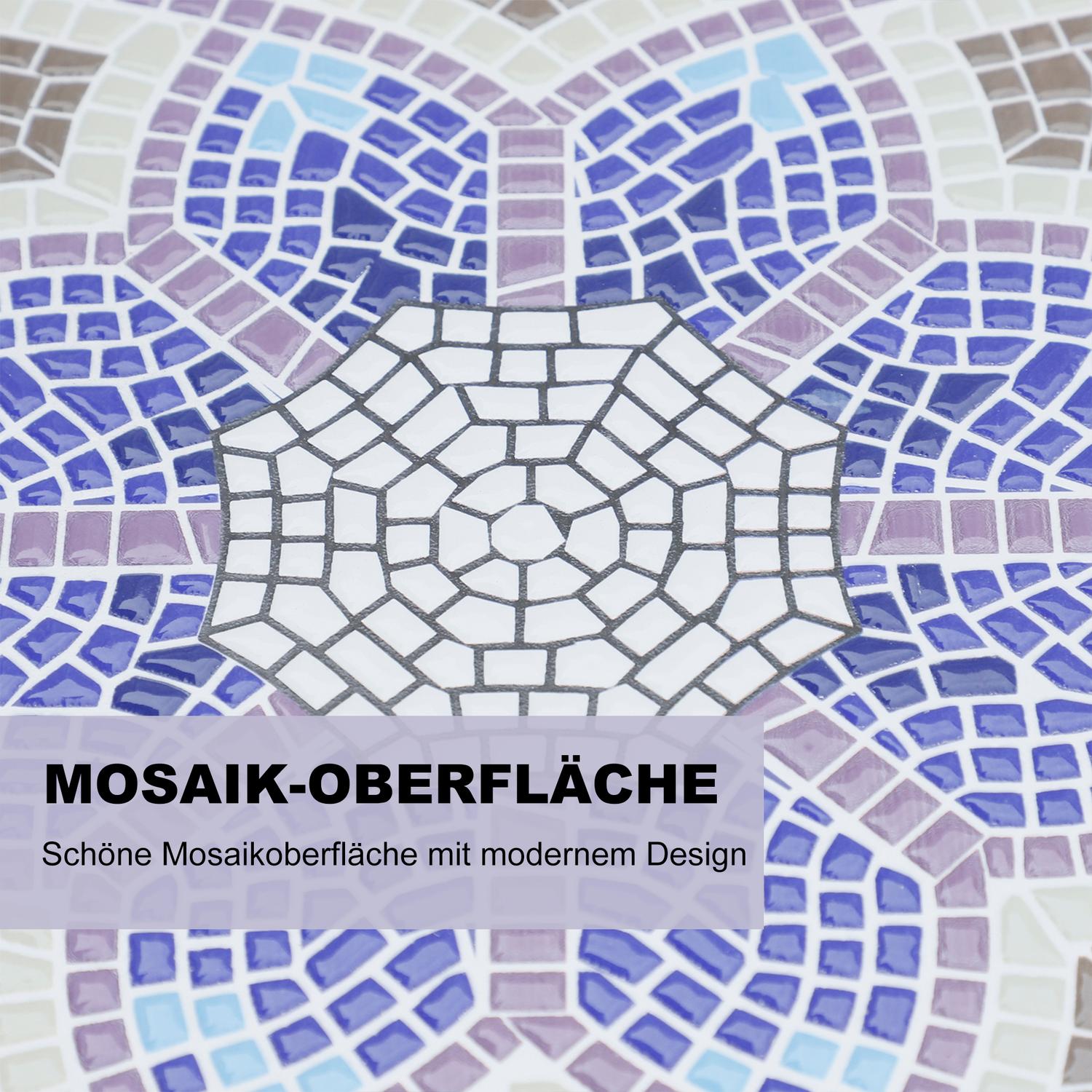 Runt Trädgårdsbalkongbord – Ø60 x H71 cm