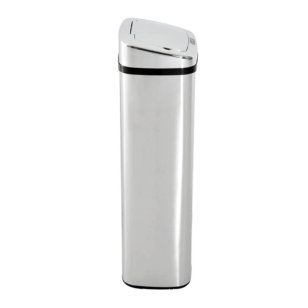 Kuchyňský koš se senzorem, nerezová ocel, 50L/68L, stříbrný