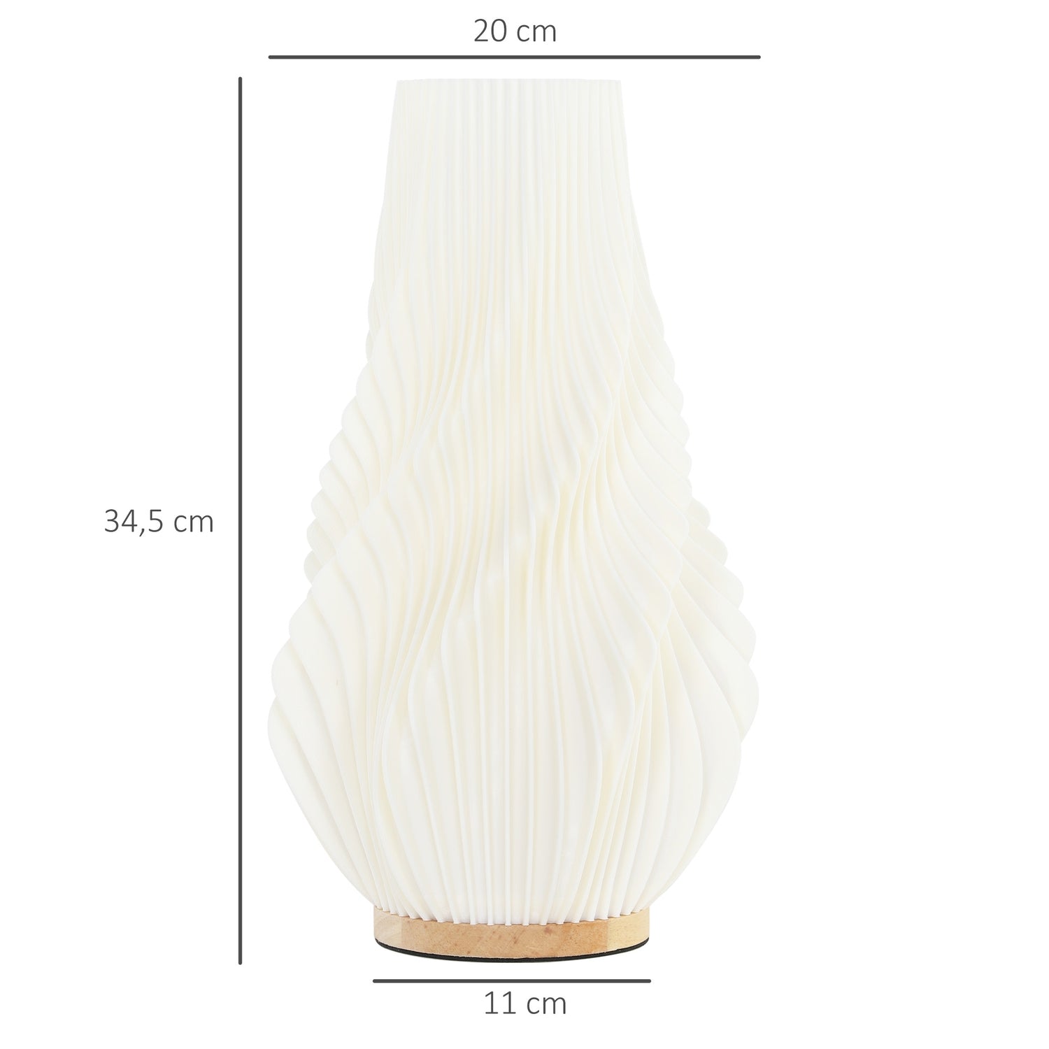 Chytrá LED stolní lampa – 3D květinové stínidlo, stmívatelná, chytré ovládání