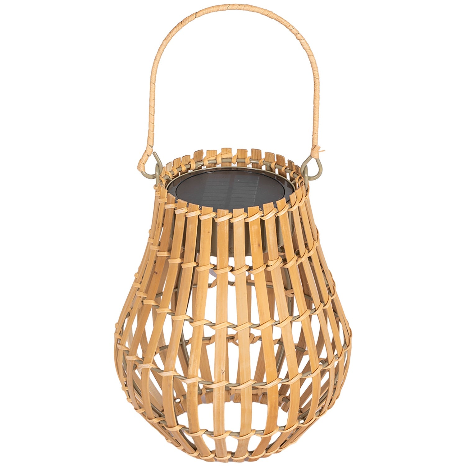 Solar trädgårdslampa, USB-laddningsbar, 3 ljusfärger