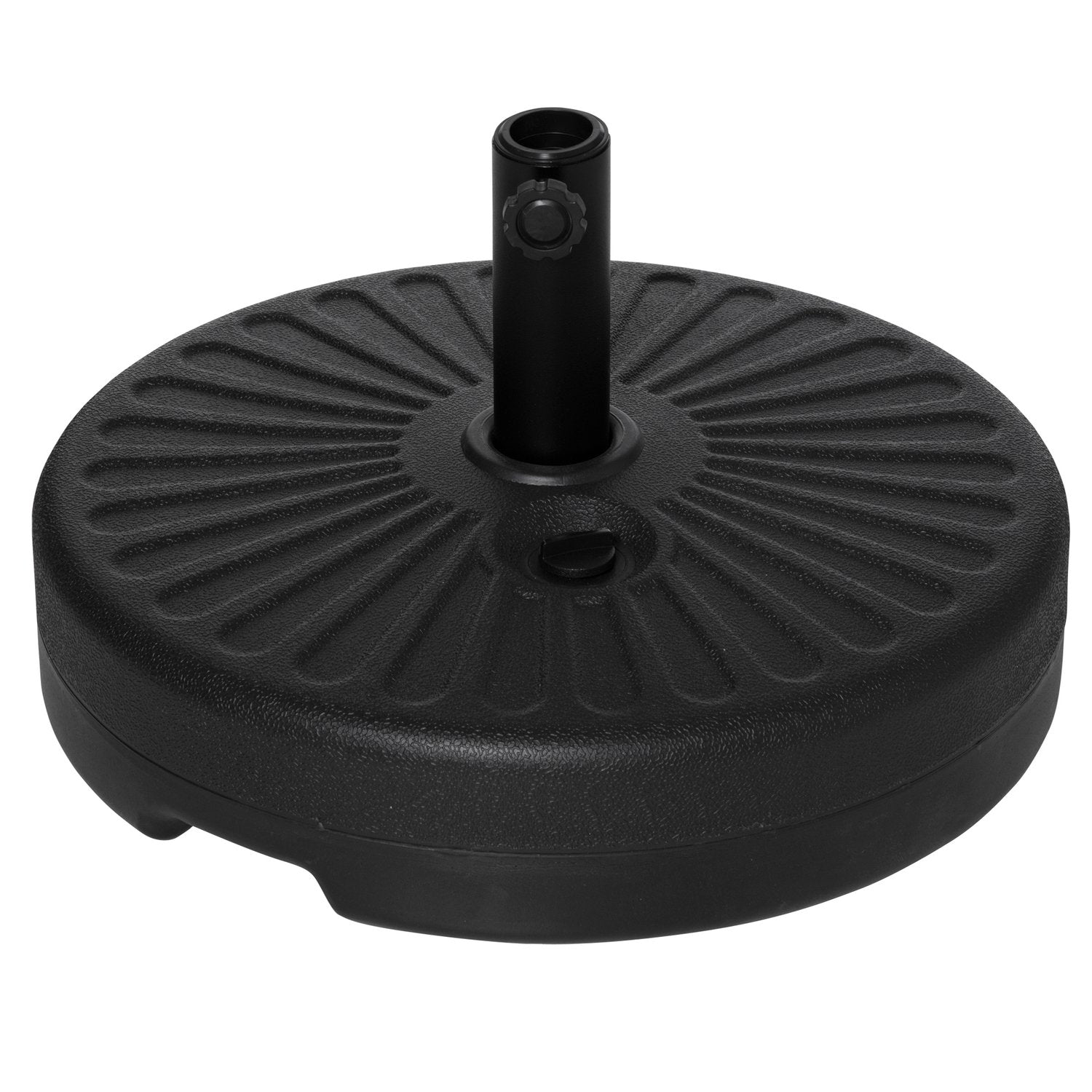 Svart cementparasollställ, 21-26Kg, Ø38-51mm