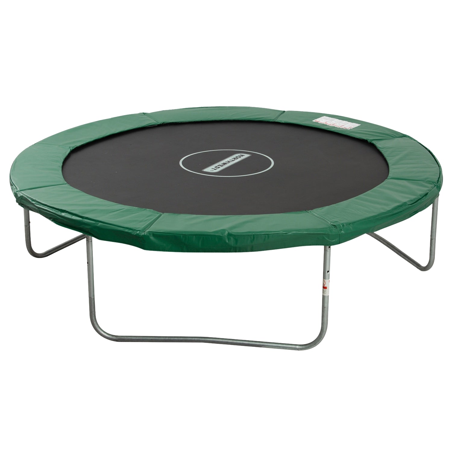Trampolin kantskydd, 244 Cm, väderbeständig grön PVC