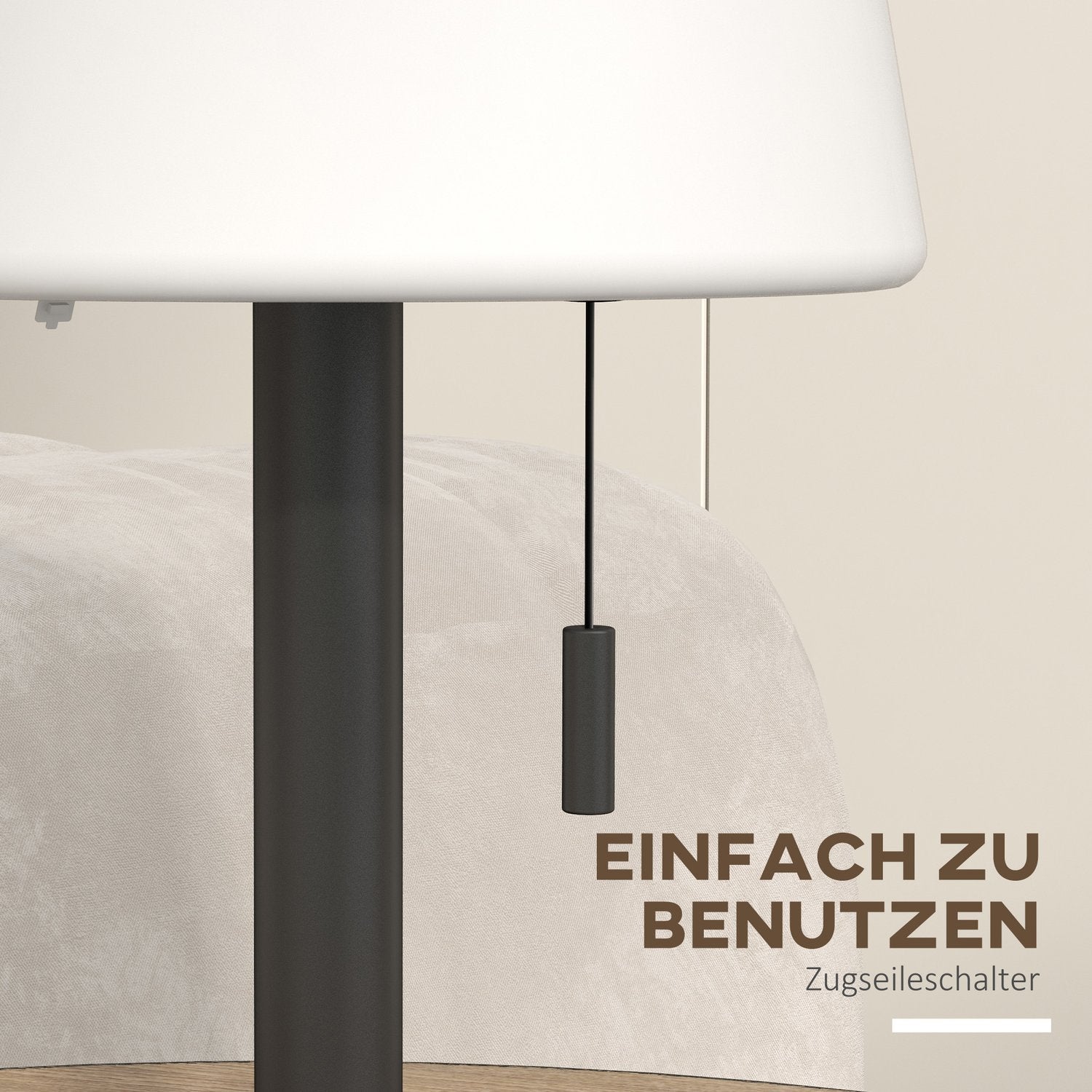 USB uppladdningsbar LED-bordslampa, dimbar, inomhus/utomhus