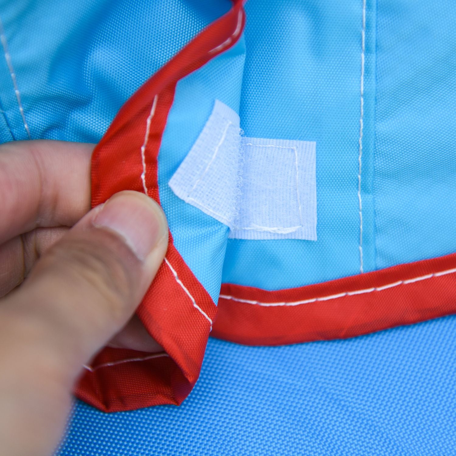 Uppblåsbart hoppborg med vattenrutschbana – storlek XXL, 3-10 år