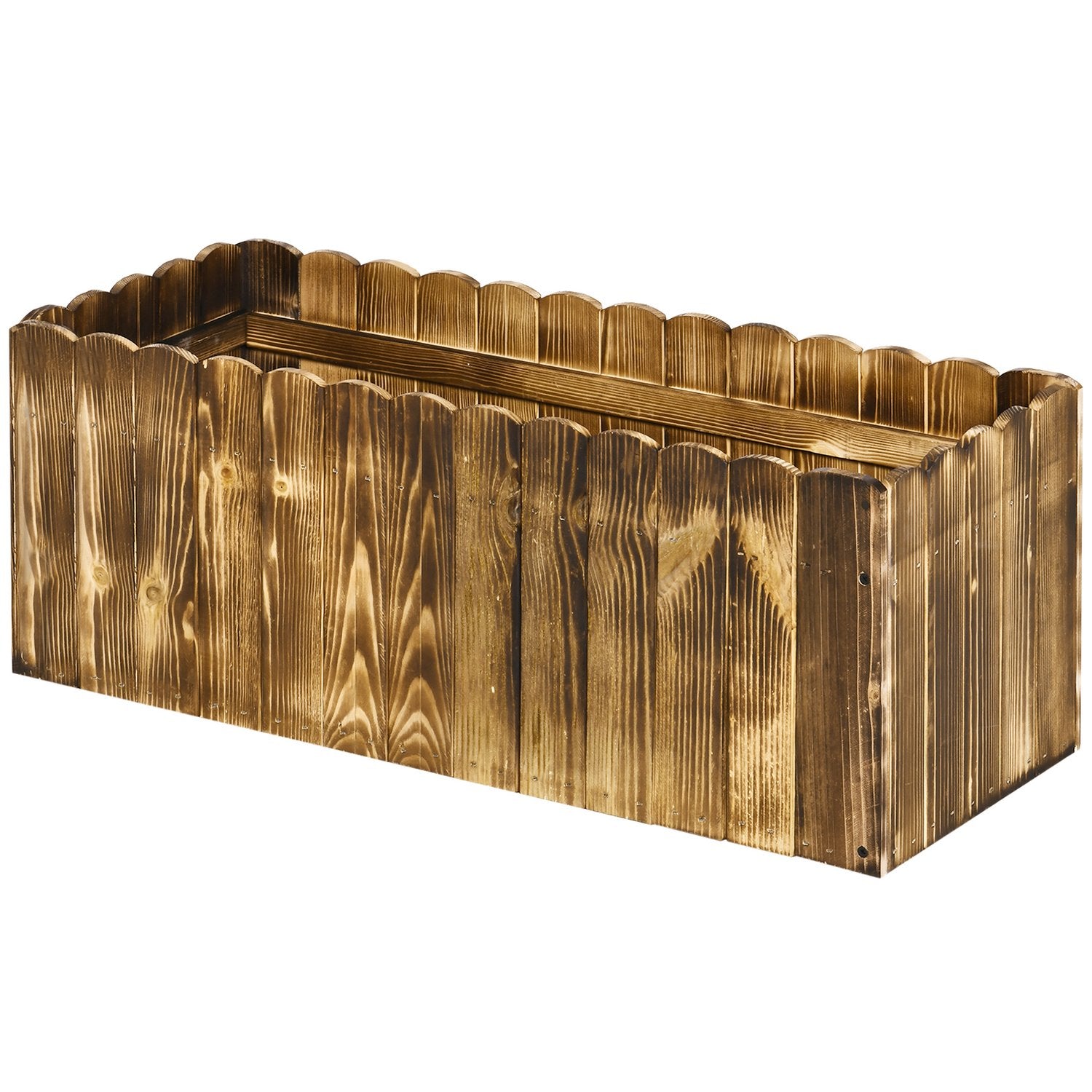 Upphöjd bäddkruka, gran, 80x33x30 cm – Örter & Grönsaker