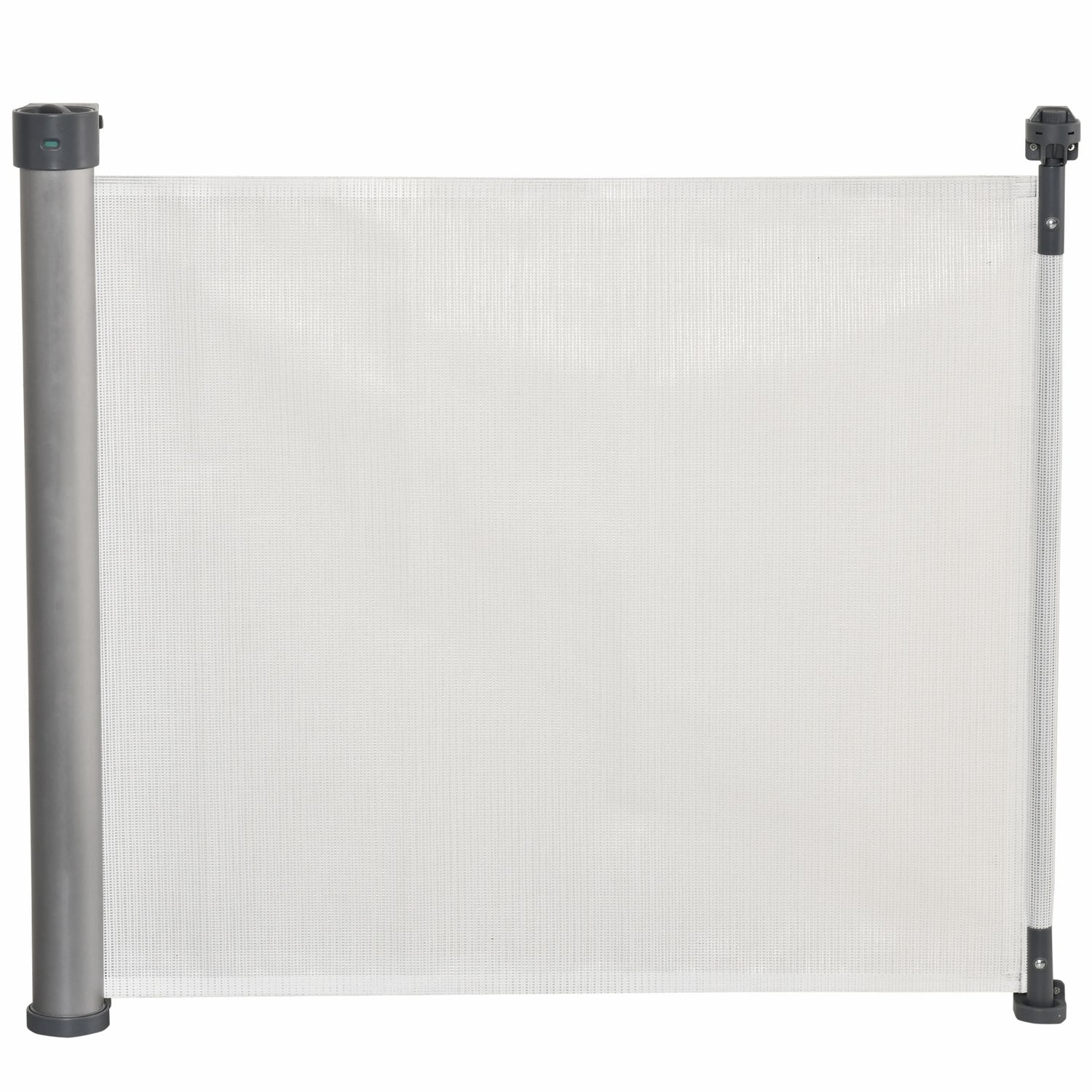 Utdragbar 140 cm trappgrind, roll-up, enhandsmanövrering