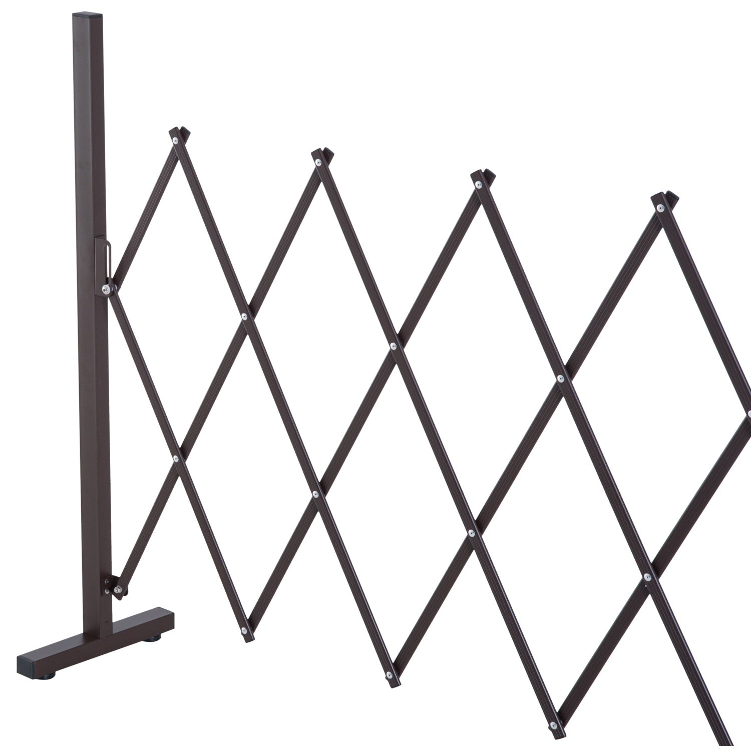 Utdragbar saxport i aluminium – 35-300 cm, brun