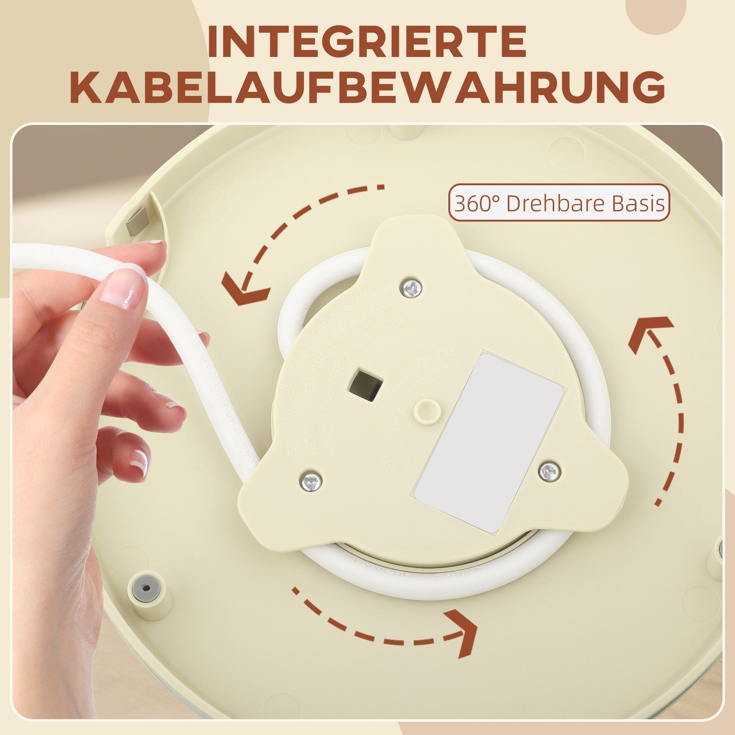 Vattenkokare, 2200W, Fönster, Filter, Beige