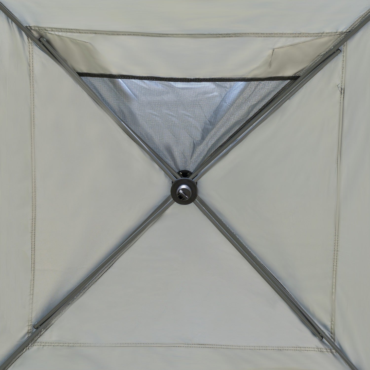 Vodotěsný skládací altán, 3x3m, UV ochrana, tmavě šedý