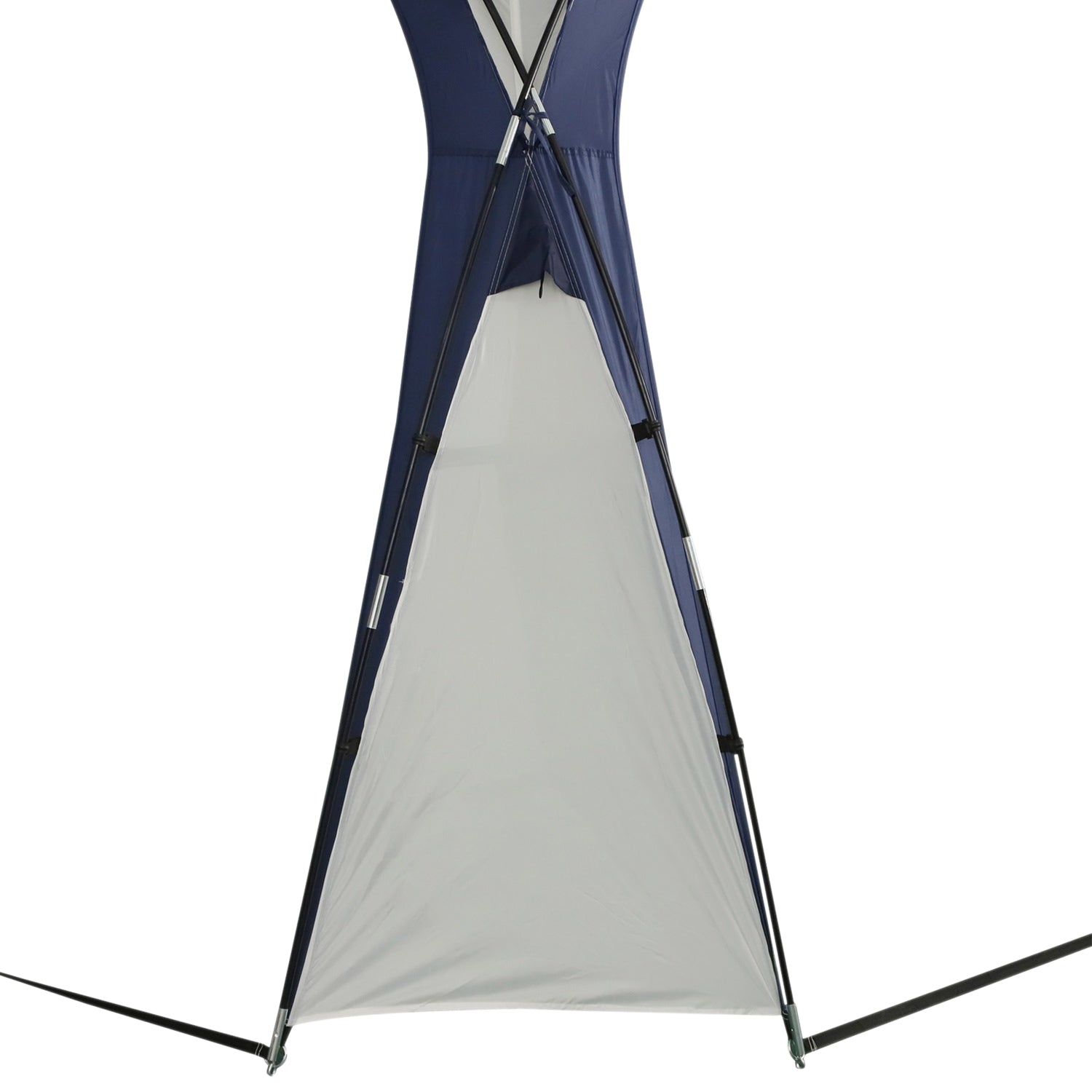 Väderbeständigt camping- och festtält, 3,5 x 3,5 x 2,3 M