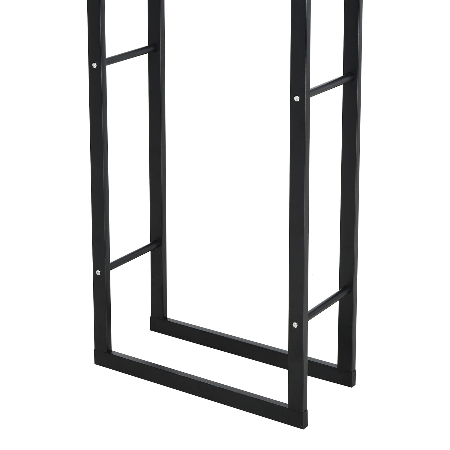 Vedställ, metall, 40x25x150 cm, rymmer upp till 100 kg