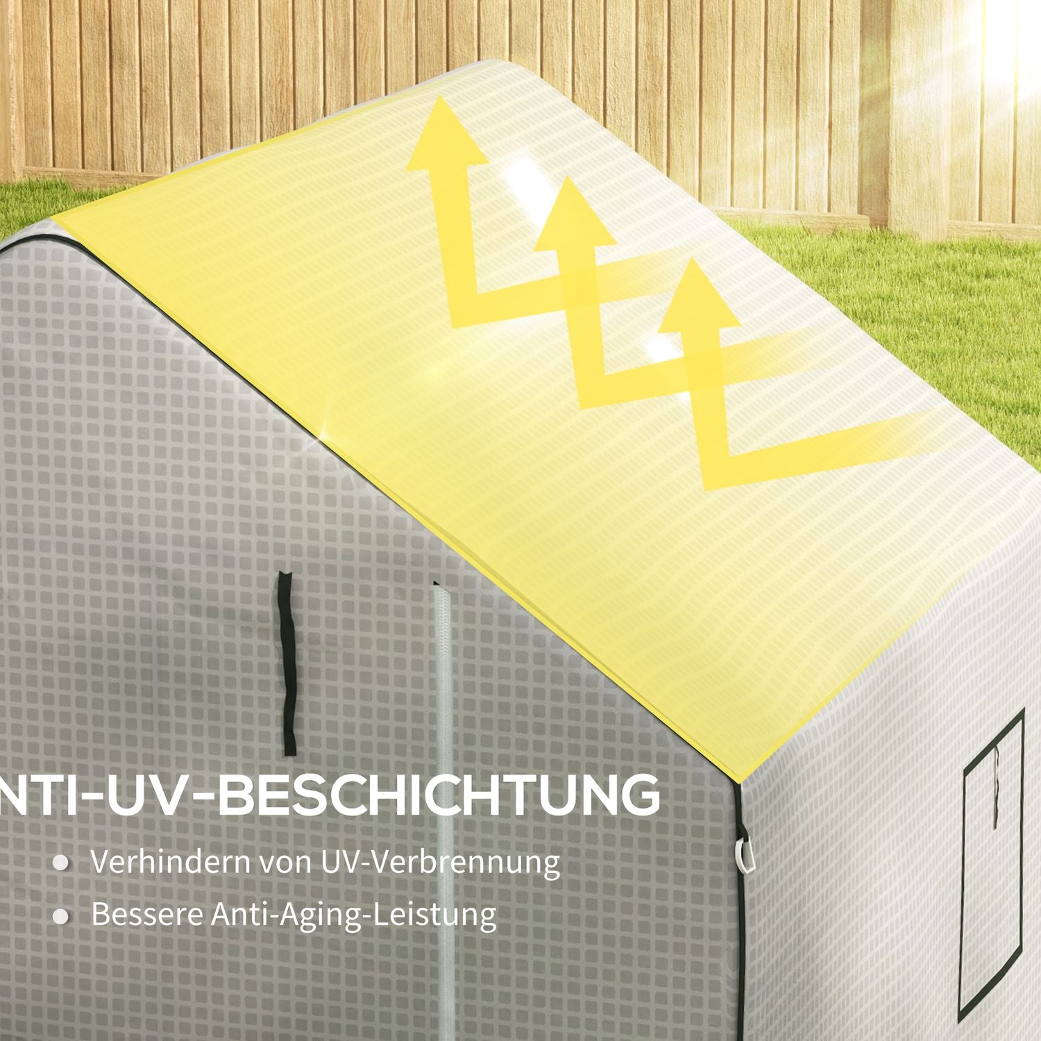 Växthusersättningsfilm med UV-skydd, PE-skydd